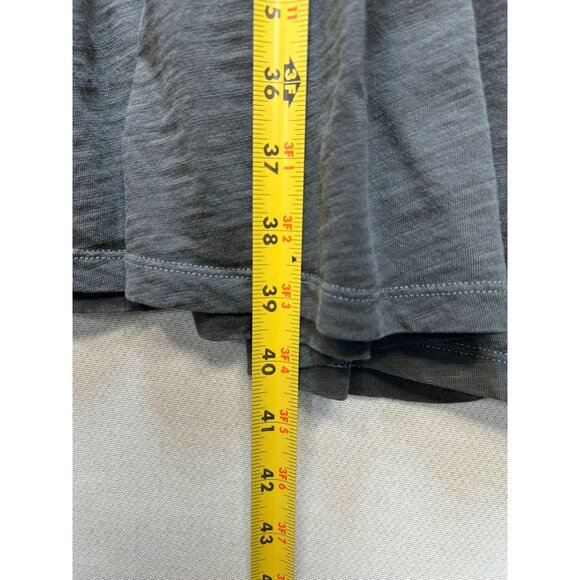 Old Navy Women's Tiered Swing Dress Short Sleeve Stretch Size XXL Gray - Picture 9 of 11